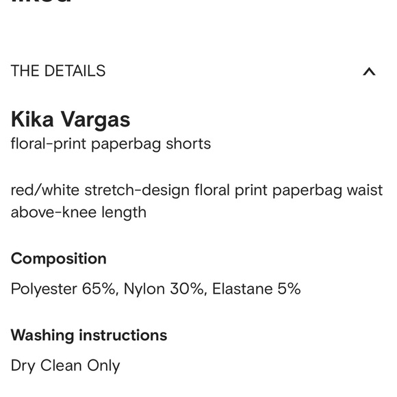 NWOT KIKA VARGAS SHORTS - Picture 7 of 10